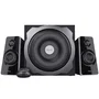 Trust Tytan Altavoces 2.1 de 120 W Pico (60 W RMS) con Subwoofer de Madera, Negro